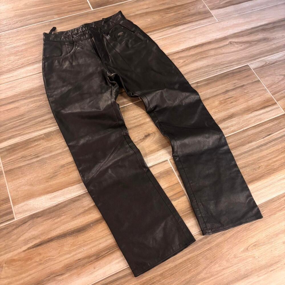 Harley Davidson Genuine Leather Motorcycle Pants